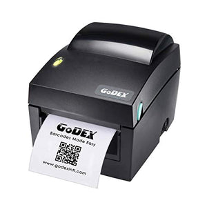 Godex DT4xW 4” Direct Thermal Printer, 203 dpi, 7ips USB, RS232, Ethernet, NO Real Time Clock, WiFi/BT