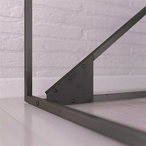 GodSend 3 Piece Industrial Office Set in Rustic Gray-Home Office Furniture Sets-Computer Desk-Home Office desks-Desk with Drawers-Storage Cabinet-Home Office Desk-Home Office Furniture Set