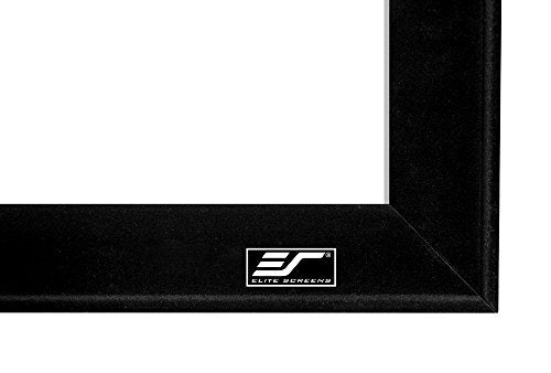 Elite Screens Sable Frame 2 Series, 135-inch Diagonal 16:9, Active 3D 4K Ultra HD Ready Fixed Frame Home Theater Projection Projector Screen, ER135WH2