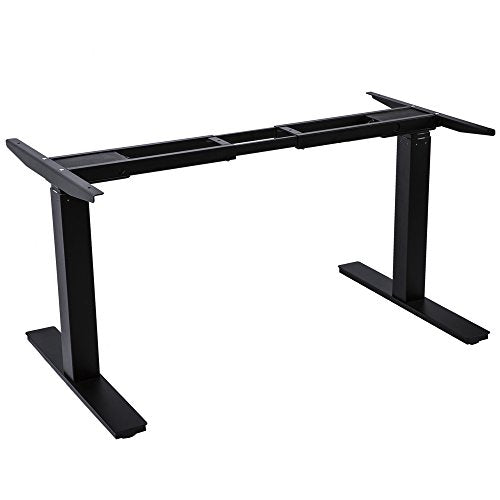 GT Innovation Dual motor Height Adjustable Desk Sit Stand Desk Stand Up Desk Standing Workstation Monitor Riser Electric Touch Control Dual motor
