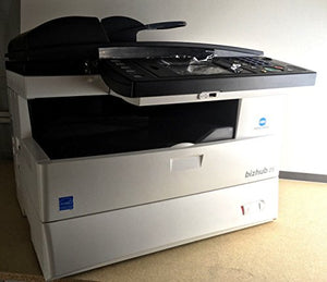 Konica Minolta BizHub 25 Desktop A4 Monochrome Laser Multifunction Printer - 25ppm, Print, Copy, Mono & Color Scan, 1 Tray