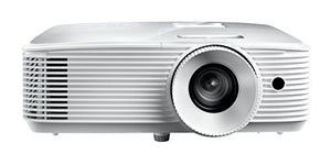 Optoma WU334 WUXGA High Brightness 3D DLP Office and Business Projector for meeting rooms and classrooms, Long 15,000h lamp life with bright 3,600 lumens for lights on viewing