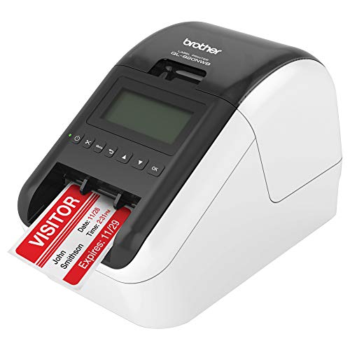 Brother Printer Labeler, Wireless Label Printer (RQL820NWB Renewed)