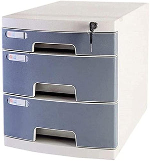None File Storage Cabinet White PP Plastic Home Office Furniture - Size B1/C1/A1