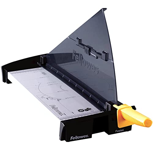 Fellowes Plasma 180 Paper Cutter, Black/Silver (5411102)