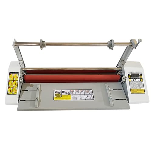 INTSUPERMAI Thermal Laminating Machine with Digital Display - Hot Cold Roll, Speed Adjustable, 13inch A3+