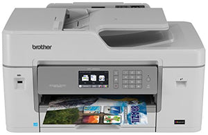 Brother MFC-J6535DWXL All-in-One Color Inkjet Printer, Wireless Connectivity, Automatic Duplex Printing, Includes up to 2 Years of Ink