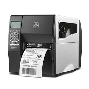 Zebra ZT230 Thermal Transfer Industrial Printer 300 dpi Print Width 4 in Serial USB Ethernet ZT23043-T01200FZ (Renewed)