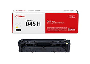Canon Genuine Toner, Cartridge 045 Yellow, High Capacity (1243C001), 1 Pack, for Canon Color imageCLASS MF634Cdw, MF632Cdw, LBP612Cdw Laser Printers
