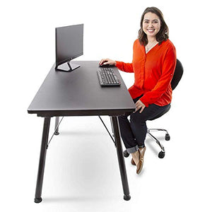 Stand Steady TranzForm - Electric Standing Desk | Transform Your Workspace - Switch from Sit to Stand with The Push of a Button! | 48 Inch Full Size Stand Up Desk Perfect for Office or Home!