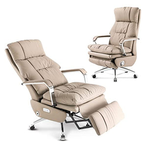 EMIAH Ergonomic Executive Office Chair with Footrest and Lumbar Support
