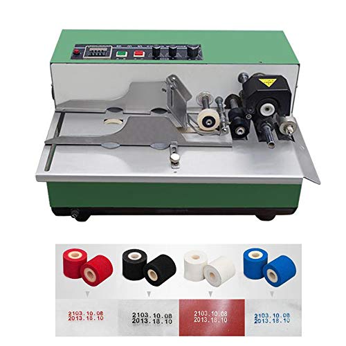 INTBUYING MY-380 Solid Ink Wheel Label Coding Date Coding Machine Paper Printer Bag Printer 110V
