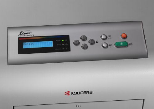 Kyocera 1102K82US0 Model ECOSYS FS-C5350DN Color Network Laser Printer, Up to 32 Pages per Minute A4 in Colour and Monochrome, Up to 9600 dpi Printing Quality with Multi-bit Technology