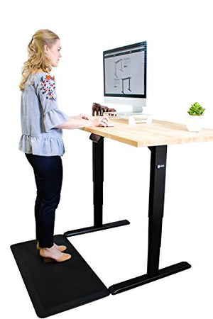 Star Ergonomics SE06E1FB Electric Sit-Stand Desk Frame, 3-Stage Reverse Dual Motor w/Smart Memory keypad, Adjustable Height sit-Stand Desk [Table Top Not Included]