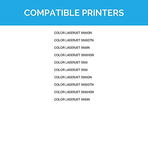 LD Remanufactured Toner Cartridge Replacement for HP 645A (Black, Cyan, Magenta, Yellow, 4-Pack)