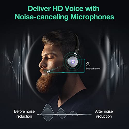 Yealink WH62 Wireless DECT Headset with Microphone - Teams Certified