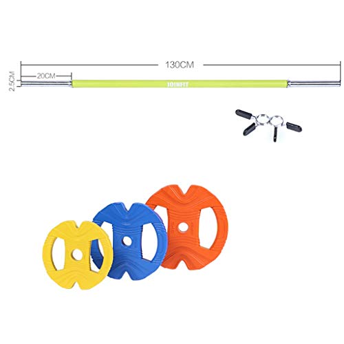 Barbell Plates 40 lbs Weight Adjustable Barbells Barbell Set with 1.3 Meters Connector for Home Gym Fitness Lifting Exercise Workout Strength Training Equipment