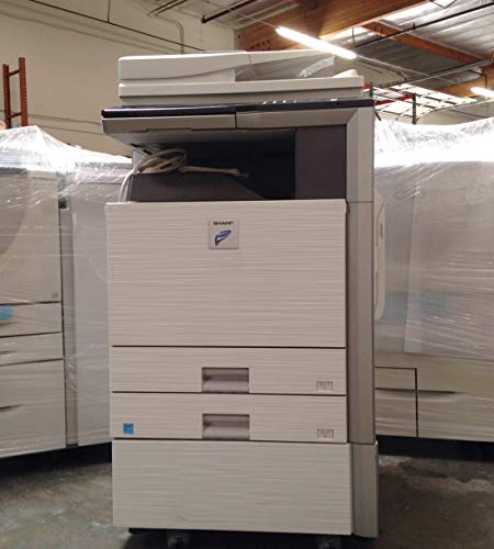 Refurbished Sharp MX-M283N A3 Mono Laser Multifunction Copier - 28ppm, Copy, Print, Scan, RSPF, 2 Trays and Cabinet (Certified Refurbished)