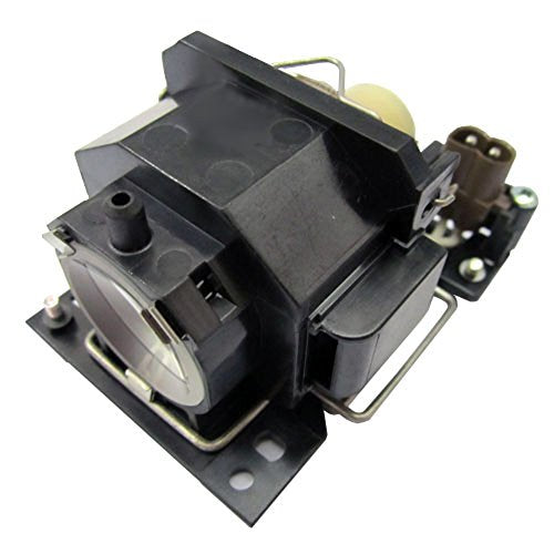 JRUIAN Projector Lamp DT00821/CPX5 Genuine OEM Bulb Replacement for Hitachi CP-X3 CP-X5 CP-X5W CP-X3W CP-X264 HCP-610X