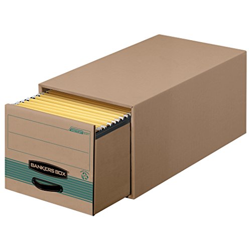 Bankers Box Stor/Drawer Steel Plus 100% Recycled Storage Drawers, Legal, 6 Pack (1231201)