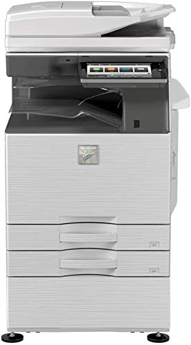 Sharp MX-3070V A3 Color Laser Multifunction Copier - 30ppm, Copy, Print, Scan, Auto Duplex, Network, Wireless, Keyboard, 1200 x 1200 DPI, 2 Trays, Stand