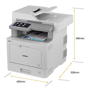 Brother MFC-L9570CDW Wireless Color Laser All-in-One Printer - 7" Touchscreen, 33 ppm, 600 x 2400 dpi