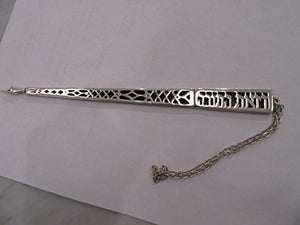 Yad Sterling Silver Torah Pointer 8.25" with Chain - Hebrew Marked