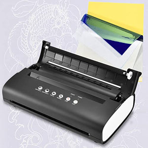 Sorandy Portable Tattoo Stencil Transfer Machine with Paper Stencils Kit