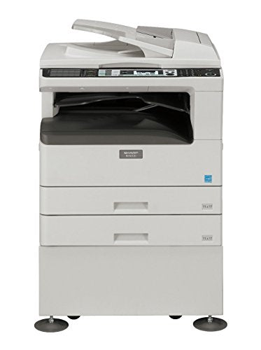 Sharp MX-M232D A3 Monochrome Laser Multifunction Copier - 23ppm, Copy, Print, Color PC Scan, Scan to Email/Desktop/FTP/USB, Auto Duplex, 2 Trays, Cabinet
