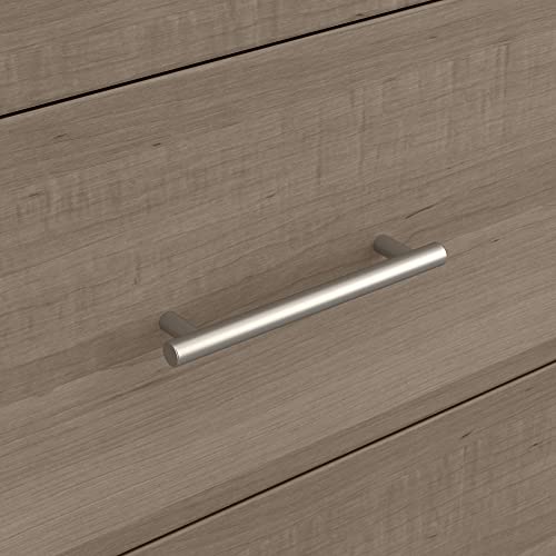 Bush Furniture Somerset Office Storage Credenza in Ash Gray