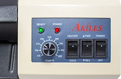 Akiles ProLam Plus 330 Dual Heat System Laminator, 13" Throat, 23"/min Speed, 10 mil Pouch, 1mm Thickness
