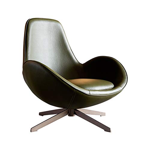 Yuansr Modern Casual Chair, Relax Lounge Chair for Home Or Office, Single Recliner Lazy Sofa Furniture Decoration,Durable Living Room Reading Chair (Color : Green)