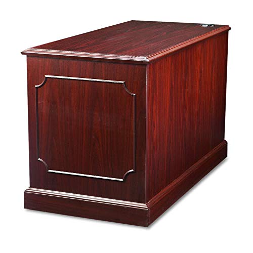 HON 94000 Series L Workstation Right Return, Mahogany