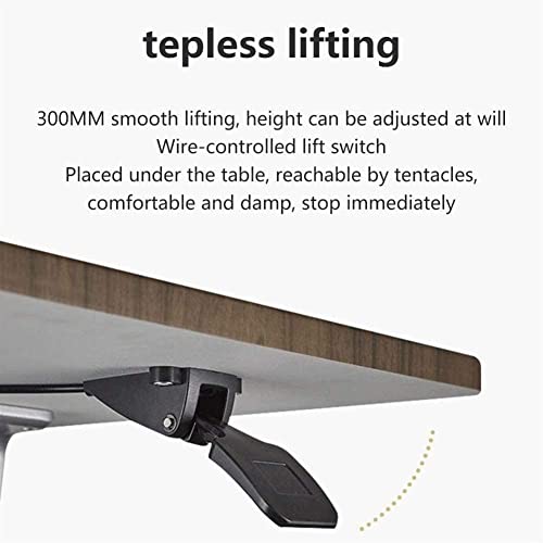 Mobile Standing Desk Rolling Laptop Sit Stand Desk Height Adjustable Home Office Computer Workstation