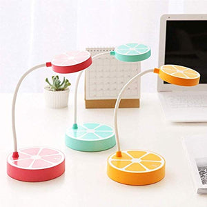 VejiA Modern Fruit Lemon Round Desk Lamp 360° Adjustable LED Night Light