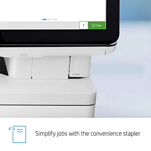 HP Color LaserJet Enterprise Flow Multifunction M578z Wireless Duplex Printer with Stapler and Pull-Out Keyboard (7ZU88A)