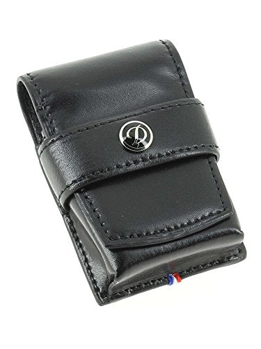 S.T Dupont D-180024 Line D Leather Lighter Case - Black