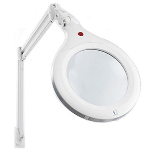 Daylight-Ultra Slim Magnifying Lamp XR 7-Inch, White