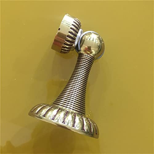 European Style Copper Door Stopper Wall Suction All Solid Copper Door Hardware Door Holder (Color : B)