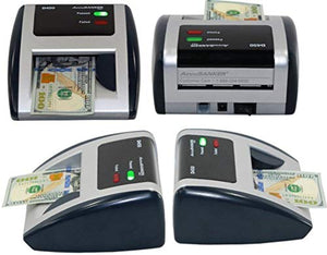 AccuBANKER D450 Pack of 3 Counterfeit Bill Scanner Detector, Immediate banknote verification, Reduces Counterfeit Losses Due to Human Error, Multi-detection Function