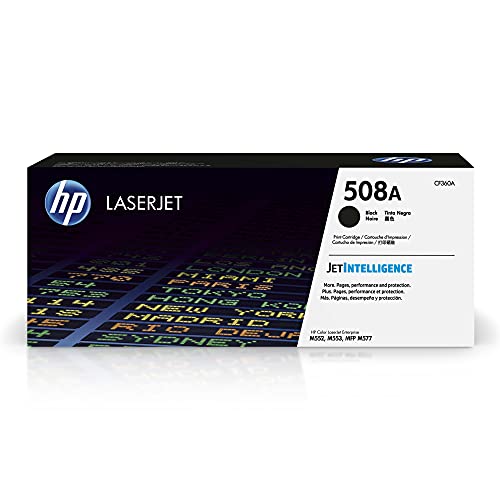 HP 508A | CF360A | Toner-Cartridge | Black | Works with HP Color LaserJet Enterprise M553 series, M577 series