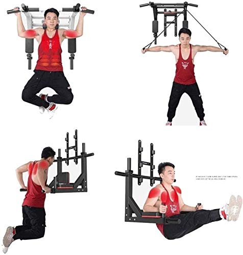 ZLQBHJ Pull up Bar Free Standing Multi Gym Withstand Weight for Home Gym Strength Training Workout Equipment