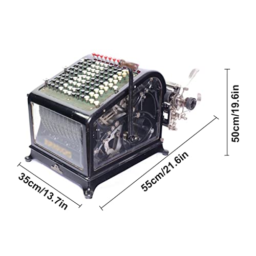Amdsoc Hand Crank Mechanical Calculator - Antique Large Cash Register