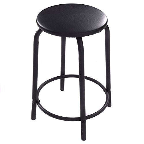 Black Adjustable Drafting Table w/Stool & Side Drawers - by Choice Products