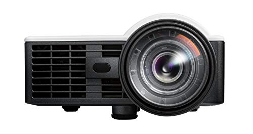 Optoma ML1050ST+ Portable LED WUXGA Support Mini Projector with Short Throw and Auto Focus for Office Presentations and Movies at Home