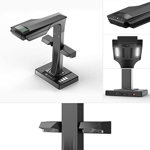 CZUR ET16 Plus Advanced Book & Document Scanner with Auto-Flatten & Deskew Tech