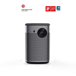 XGIMI Halo Smart Mini Projector, 1080P FHD 800 ANSI Lumen Portable Projector, Android TV 9.0, Support 2K/4K, Portable WiFi/Bluetooth Harman/Kardon Speaker, Indoor/Outdoor Theater More Than 5000+ Apps