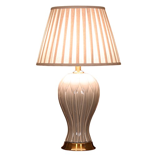 505 HZB Bedroom Bedside Lamp Ceramic Desk Lamp Room Reading Desk Lamp