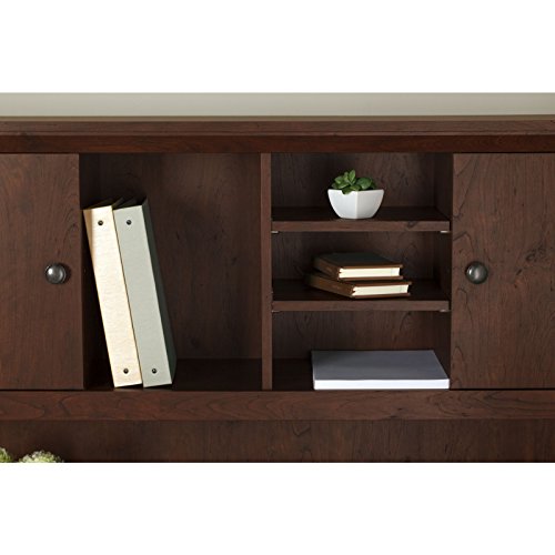 Yorktown Corner Desk with Hutch and Bookcase