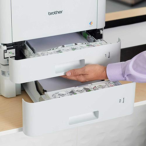 Brother Business Color Laser Printer, HL-L8360CDWT, Wireless Networking, Automatic Duplex Printing, Mobile Printing, Cloud Printing, Amazon Dash Replenishment Ready